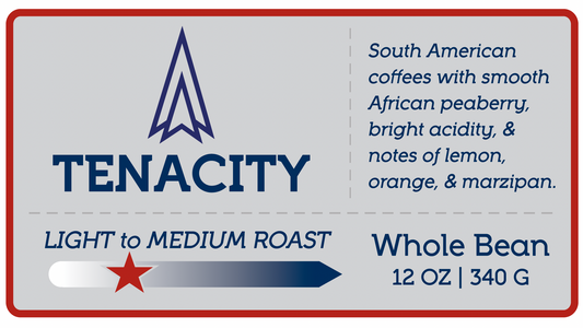 Tenacity Medium - Light Roast Coffee