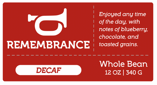 Remembrance - Decaf Coffee – (Water-Processed, Chemical-Free)