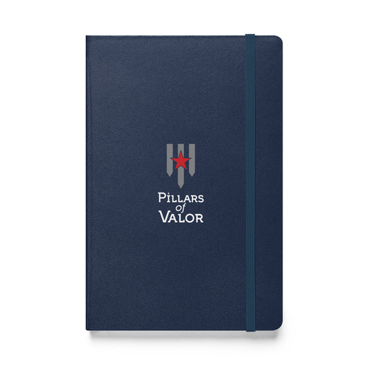Notes of Valor - Hardcover bound notebook - Pillars of Valor
