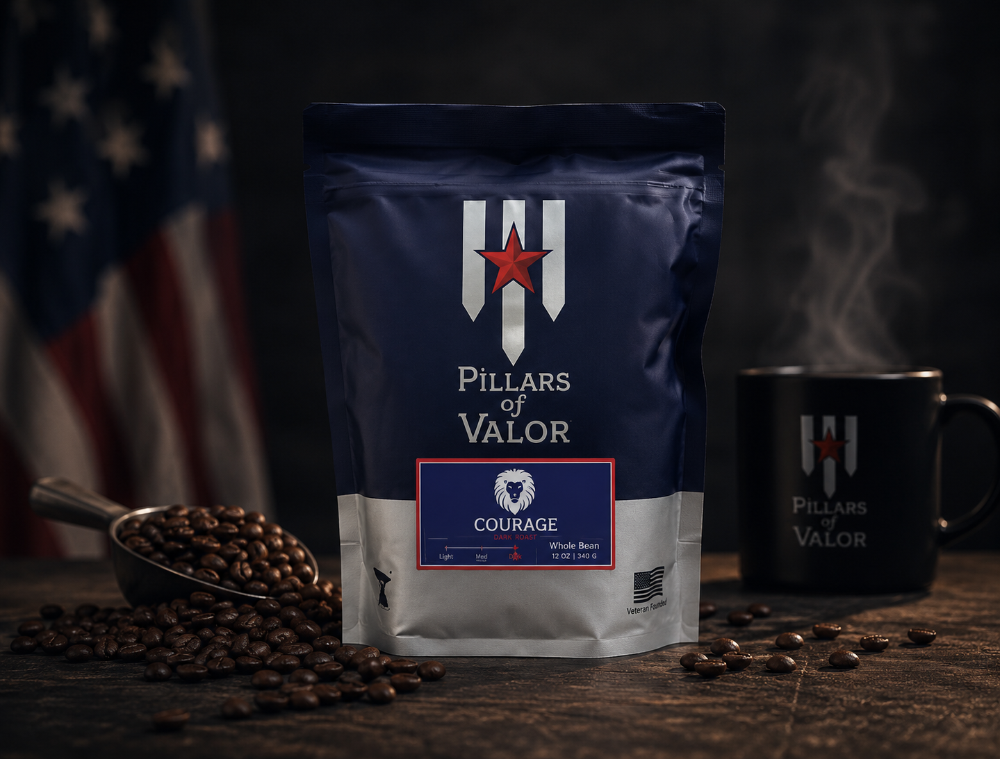 Courage - Dark Roast Coffee