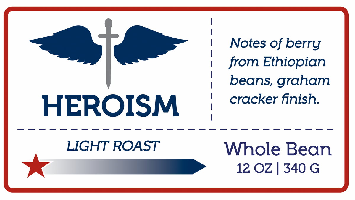 Heroism Light Roast  – Honor Service Members