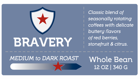 Bravery Medium - Dark Roast Coffee