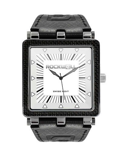 CF Leather (White/Black) Watch