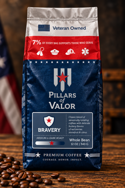 Bravery Medium - Dark Roast Coffee