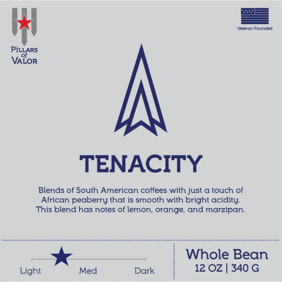 Tenacity - Whole Beans - Pillars of Valor