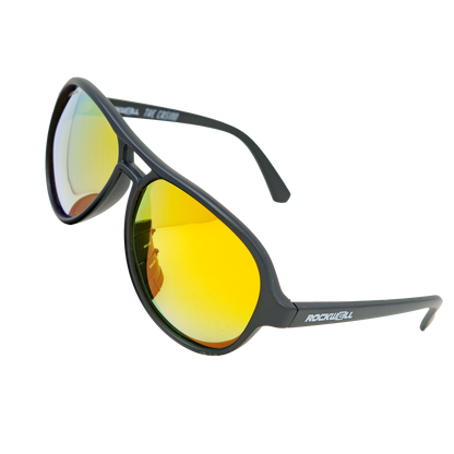 Casino (Black/Yellow Mirror Polarized Lens