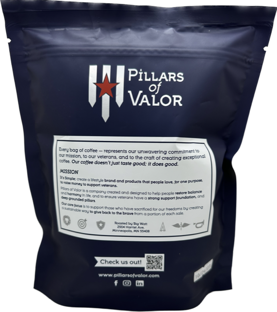 Remembrance - DECAF - Whole Beans - Pillars of Valor